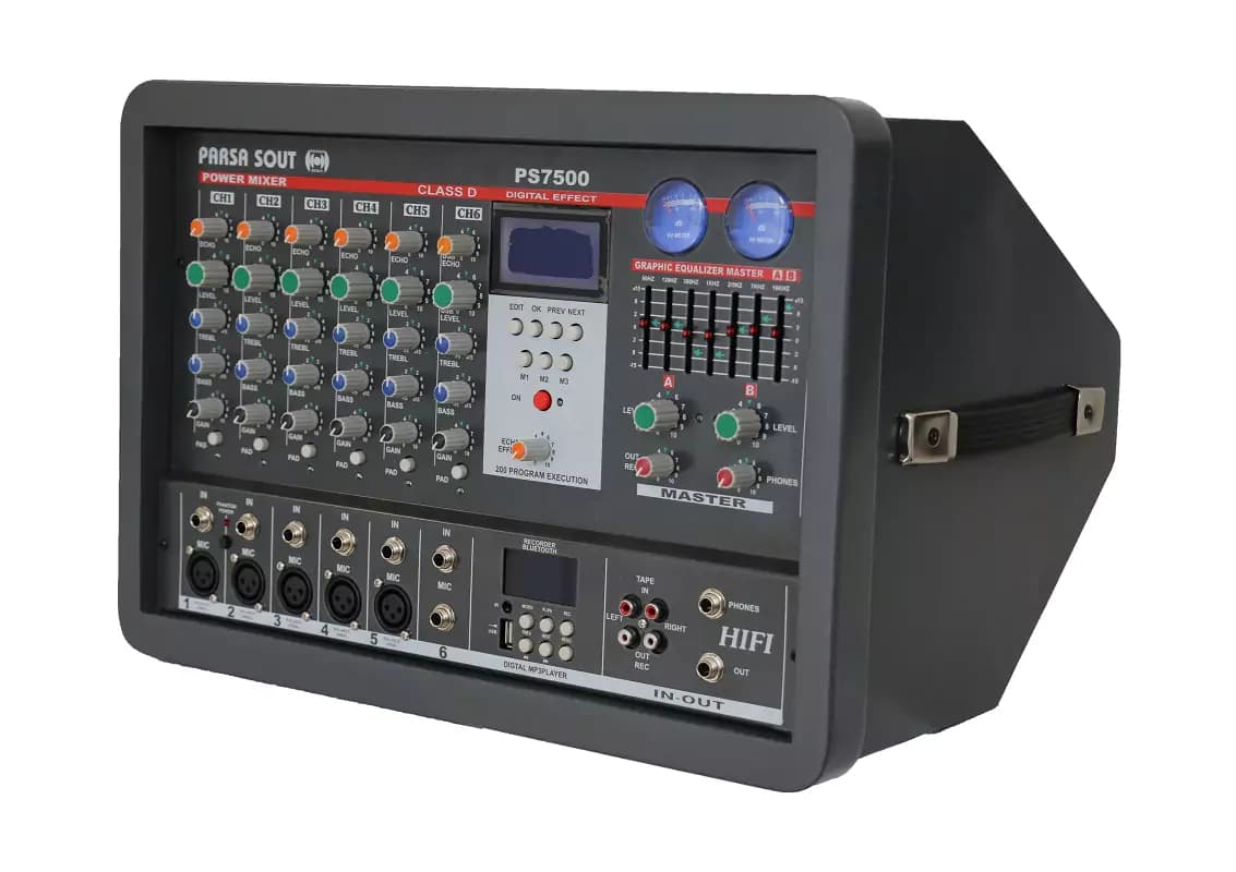 اکو آمپلی فایر پارسا صوت PARSA SOUT Ps7500 — تصویر ۵