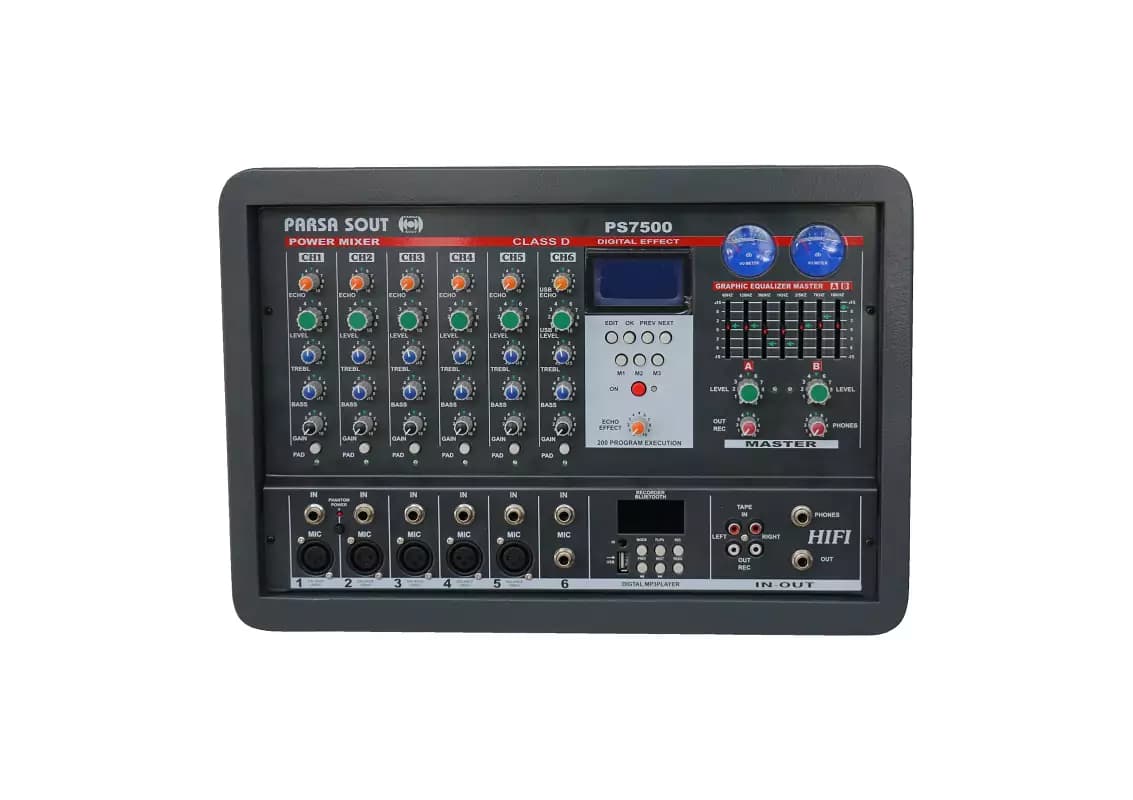 اکو آمپلی فایر پارسا صوت PARSA SOUT Ps7500