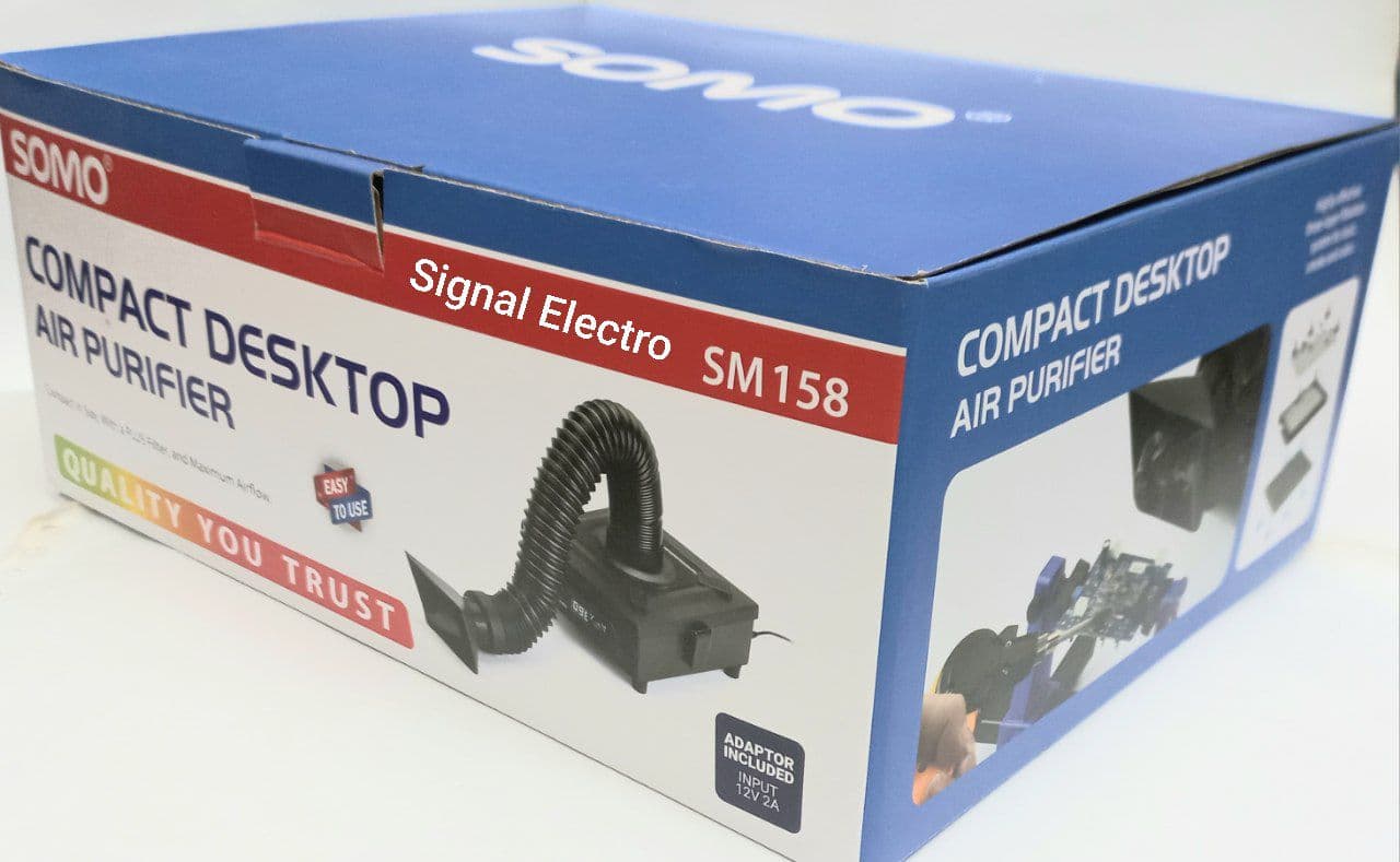 تصفیه کننده و مکنده دود لحیم کاری سومو SOMO SM158 — تصویر ۳
