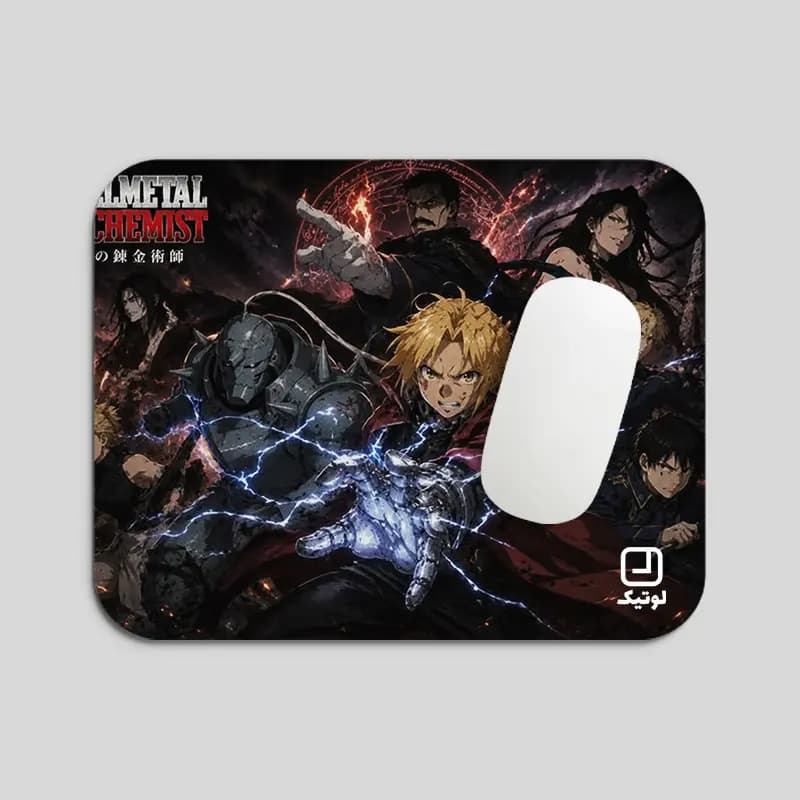 موس پد انیمه و انیمیشن طرح کیمیاگر تمام فلزی:برادری Fullmetal alchemist brotherhood – کد MA061