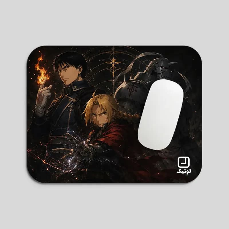 موس پد انیمه و انیمیشن طرح کیمیاگر تمام فلزی Fullmetal alchemist – کد MA059