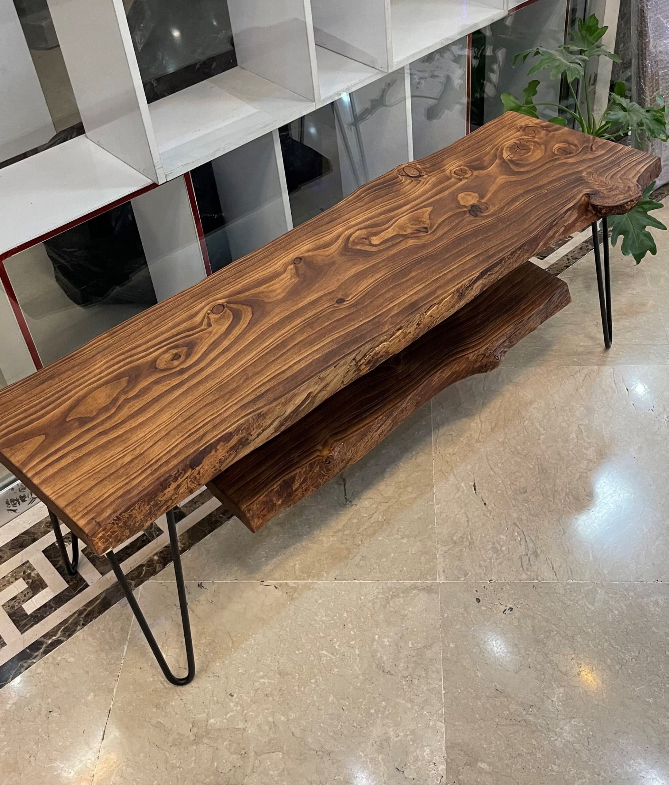 میز تلویزیون چوبی| کد 930T — تصویر ۳