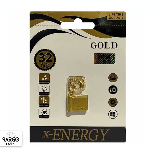 فلش مموری ایکس انرژی X-ENERGY 32GB مدل GOLD
