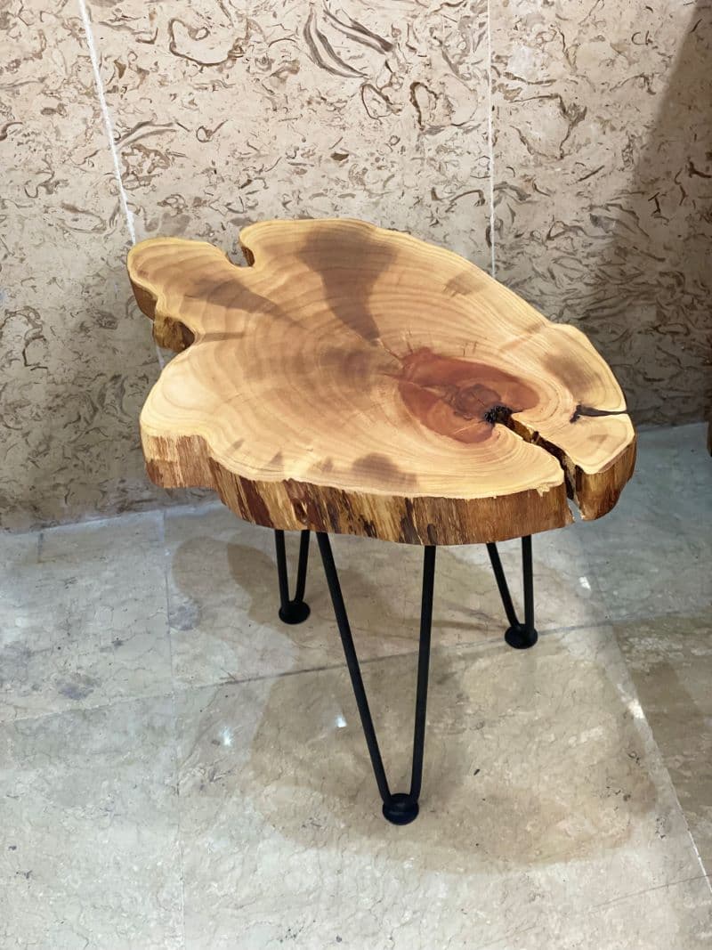 میز عسلی چوبی| کد 735T