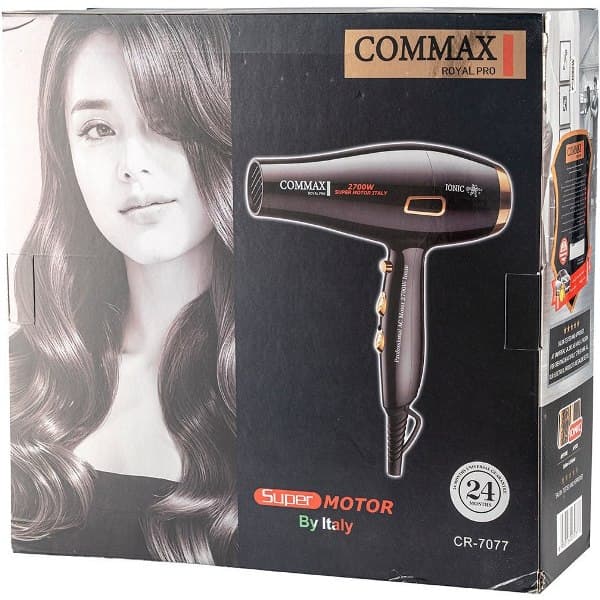 سشوار فوق حرفه ای کوماکس 2700 وات مدل CR-7077 — تصویر ۳