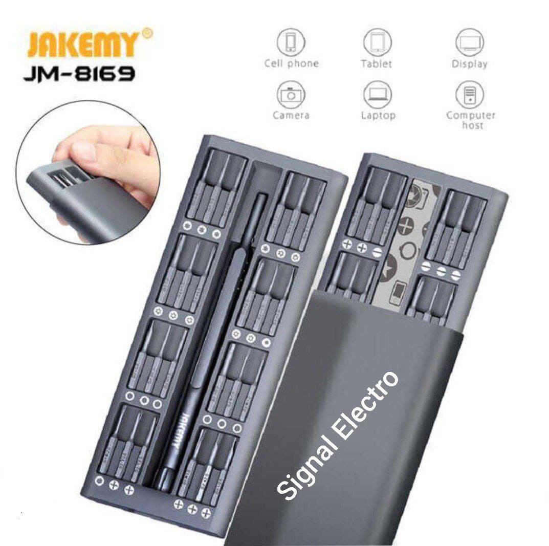 ست پیچ گوشتی 48 عددی جاکمی مدل JAKEMY JM-8169 — تصویر ۶