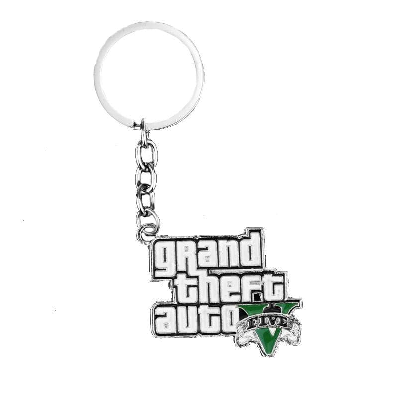 گردنبند و جاکلیدی لوگو جی تی ای | GTA Logo Keychain NeckLace — تصویر ۴