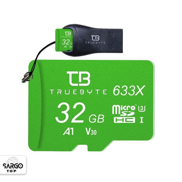 کارت حافظه microSD HC تروبایت 633X-A1-V30 استاندارد UHS-I U3 ظرفیت 32 گیگابایت — تصویر ۴