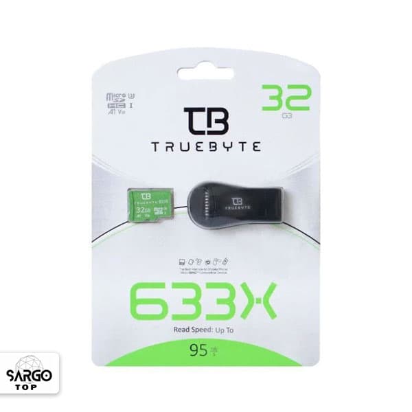 کارت حافظه microSD HC تروبایت 633X-A1-V30 استاندارد UHS-I U3 ظرفیت 32 گیگابایت — تصویر ۳