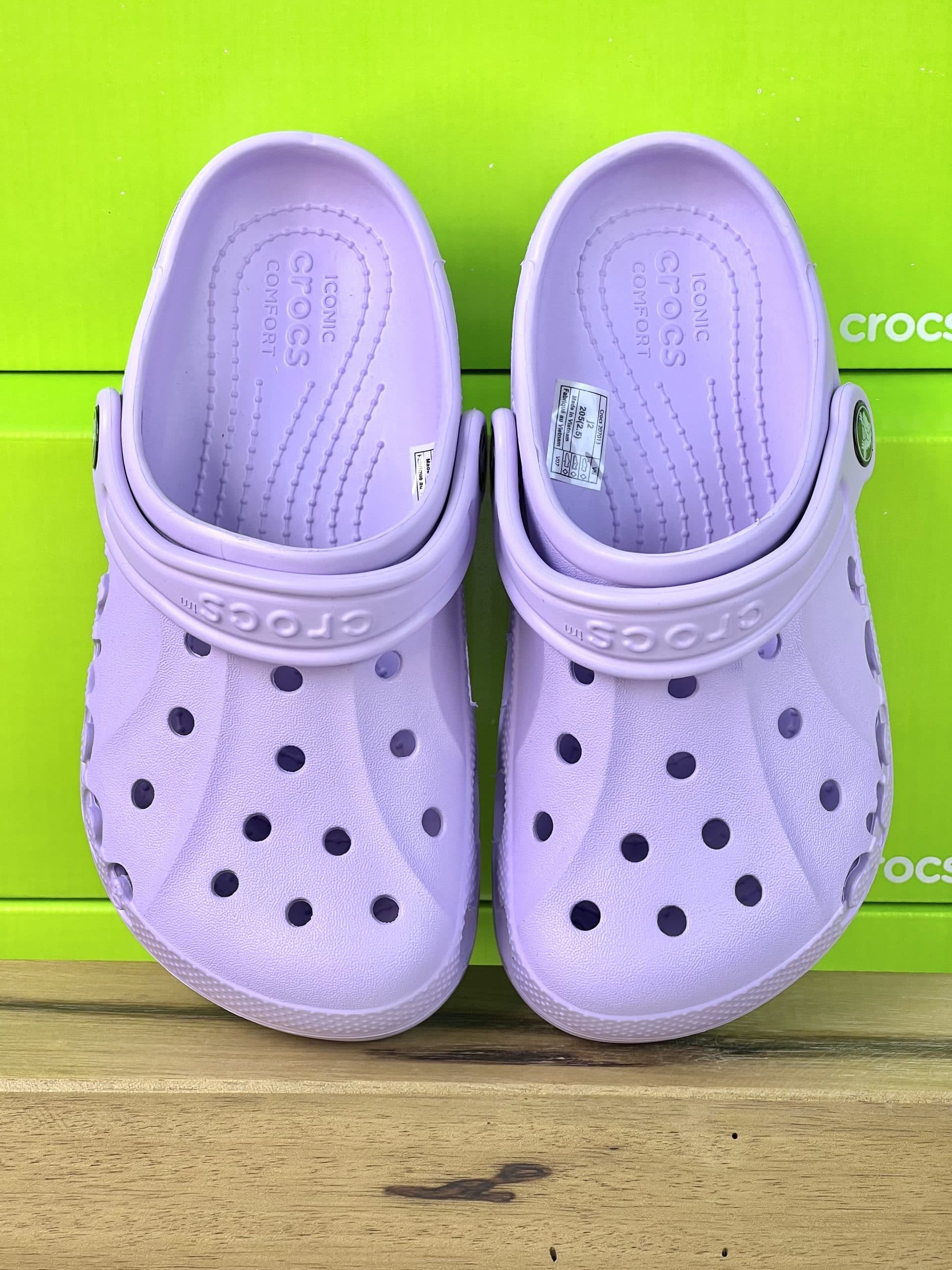 کراکس بچگانه بایا بنفش | Crocs Kids Baya Clog — تصویر ۶