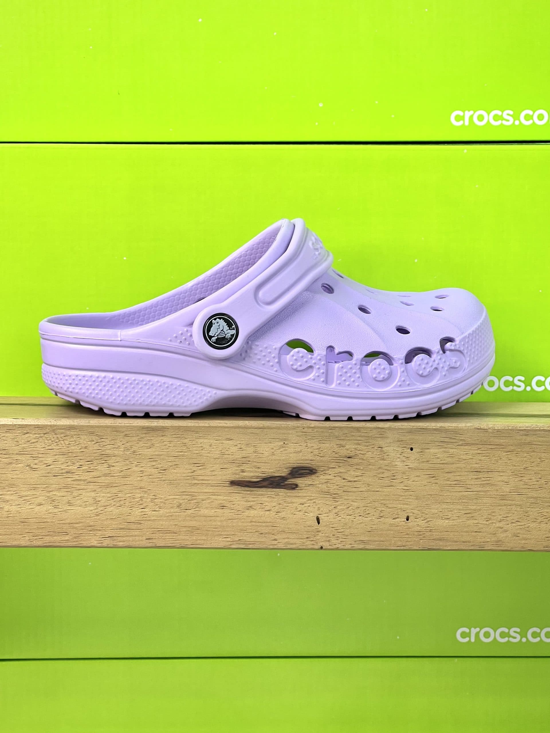 کراکس بچگانه بایا بنفش | Crocs Kids Baya Clog — تصویر ۸