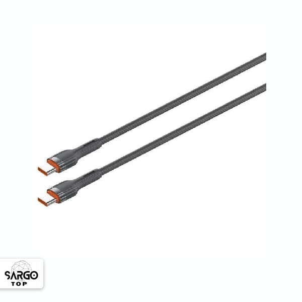 کابل دو متر 65 وات دو سر TYPE-C مدل LC 642 C