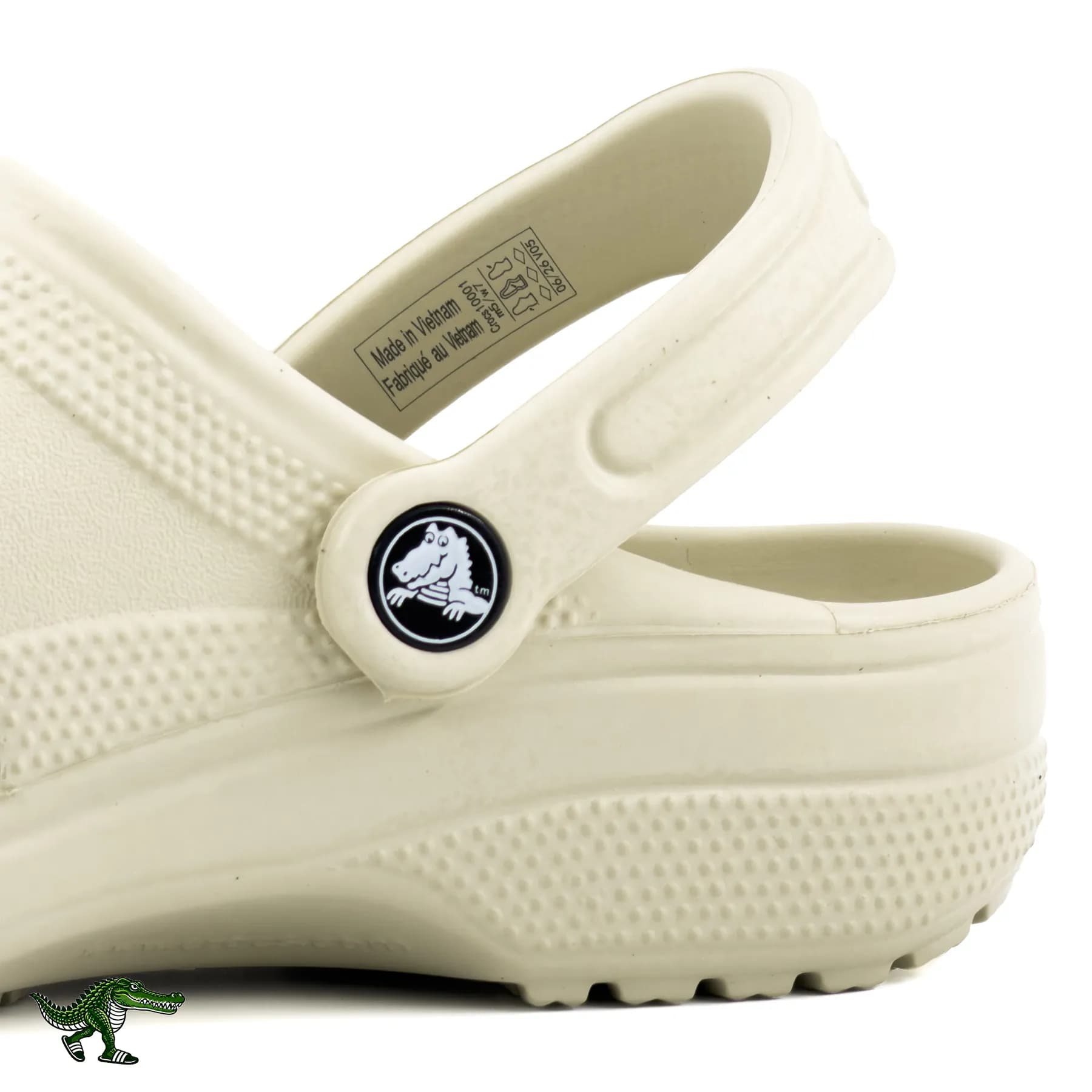 کراکس کلاسیک کرم استخوانی | Crocs Classic Clog — تصویر ۶