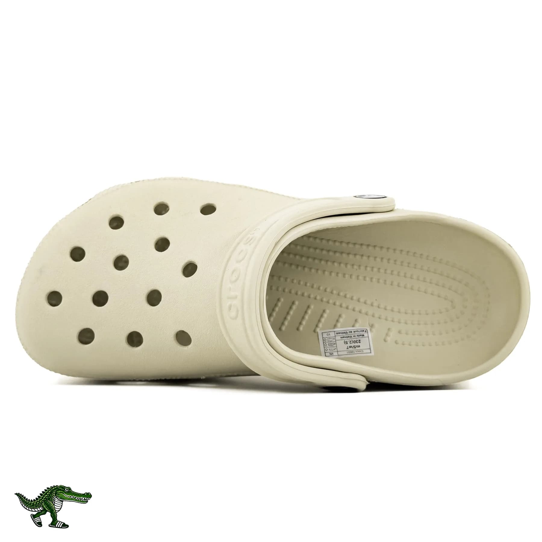 کراکس کلاسیک کرم استخوانی | Crocs Classic Clog — تصویر ۵