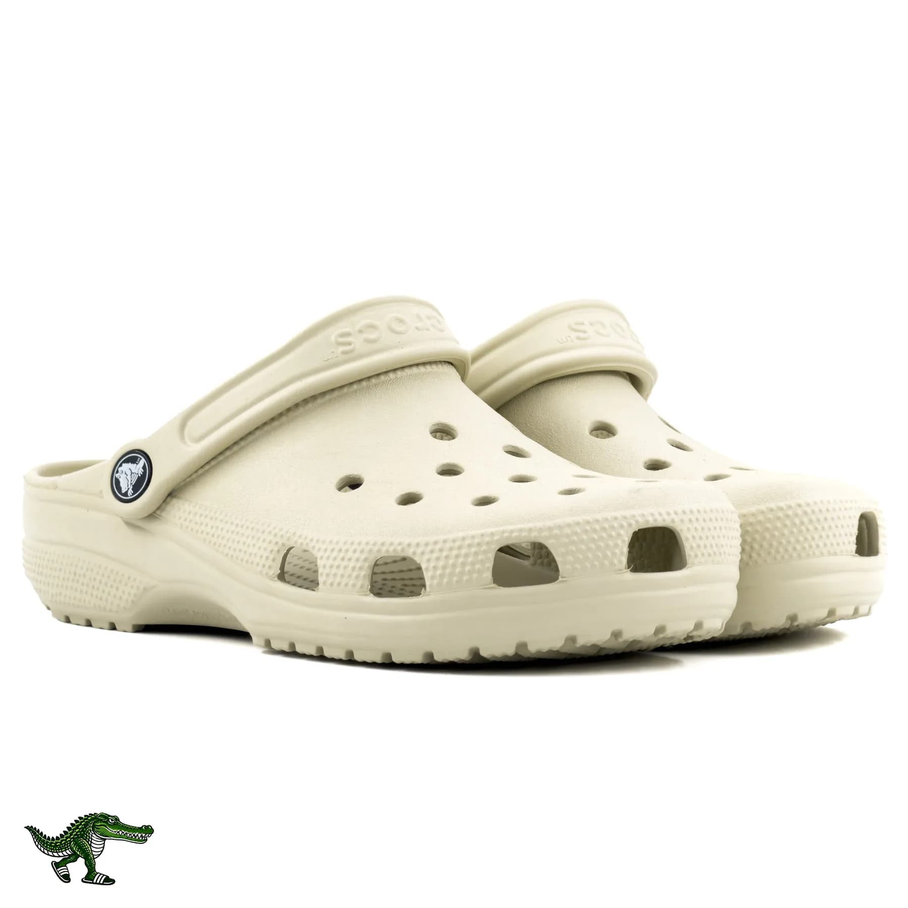 کراکس کلاسیک کرم استخوانی | Crocs Classic Clog — تصویر ۸