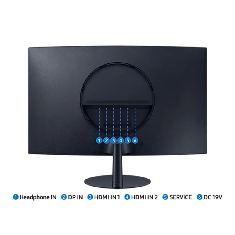 مانیتور خمیده سامسونگ مدل LS32C390EAMXUE سایز 32 اینچ — تصویر ۲