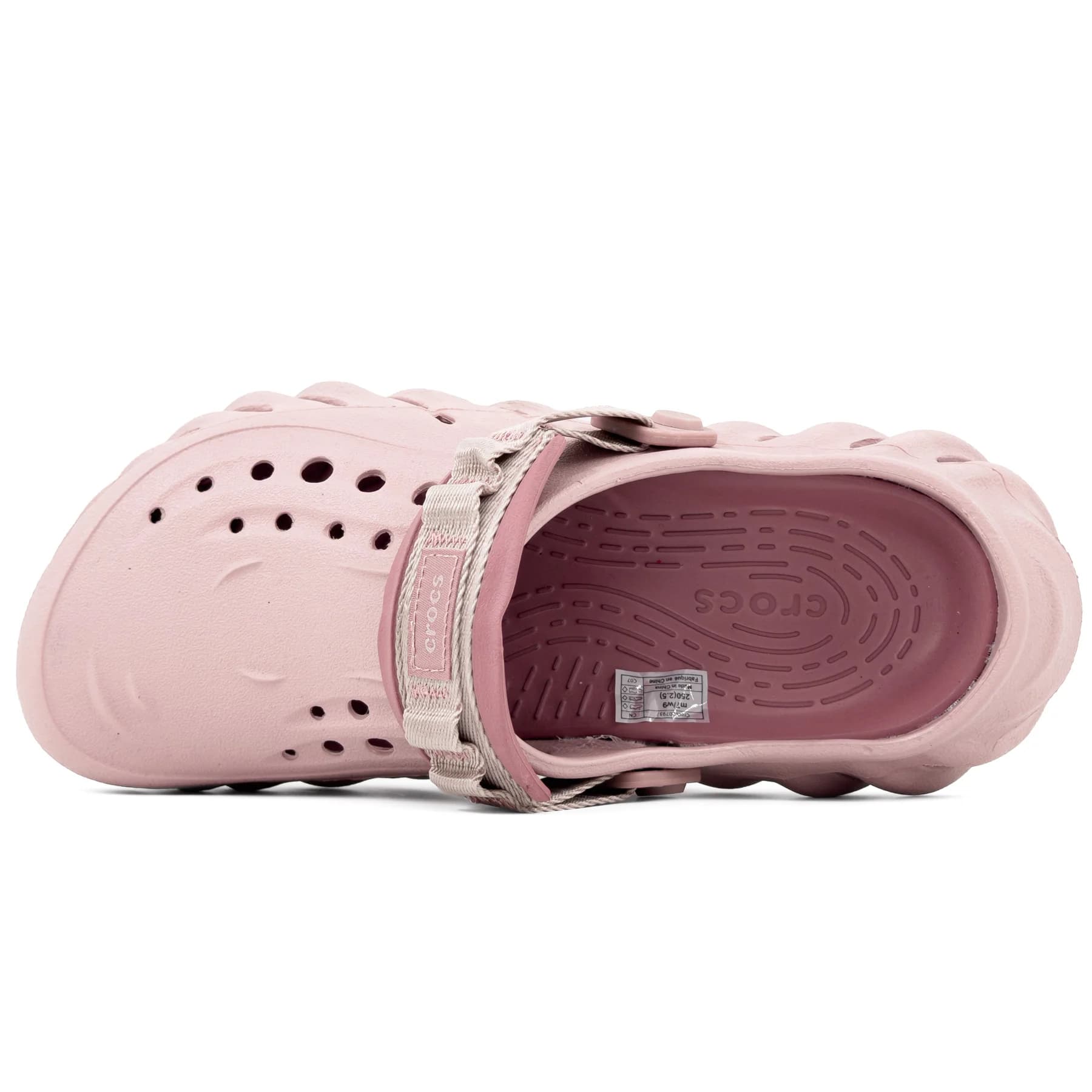 کراکس اکو کلاگ صورتی پاستلی زنانه | Crocs Echo Clog — تصویر ۹