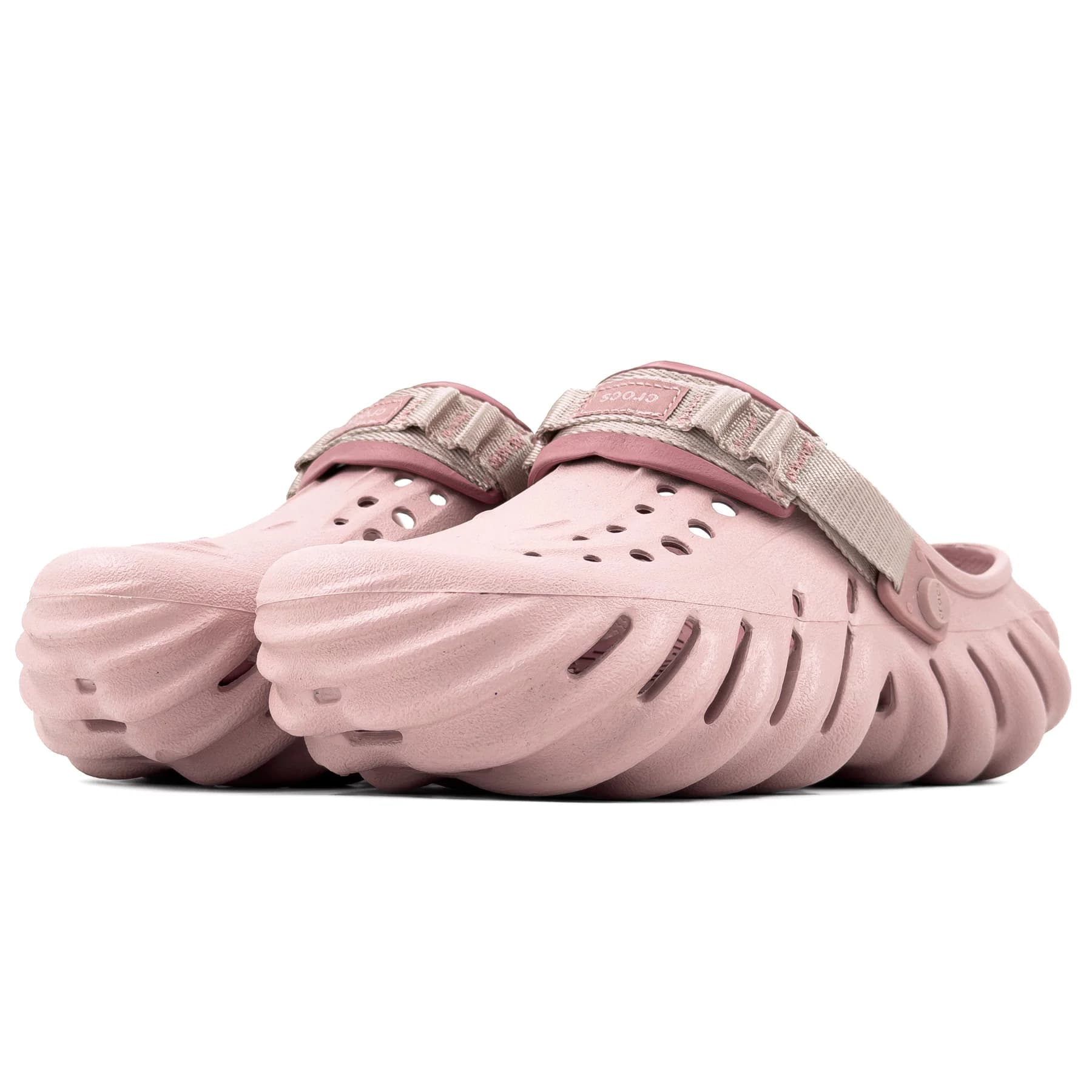 کراکس اکو کلاگ صورتی پاستلی زنانه | Crocs Echo Clog — تصویر ۶