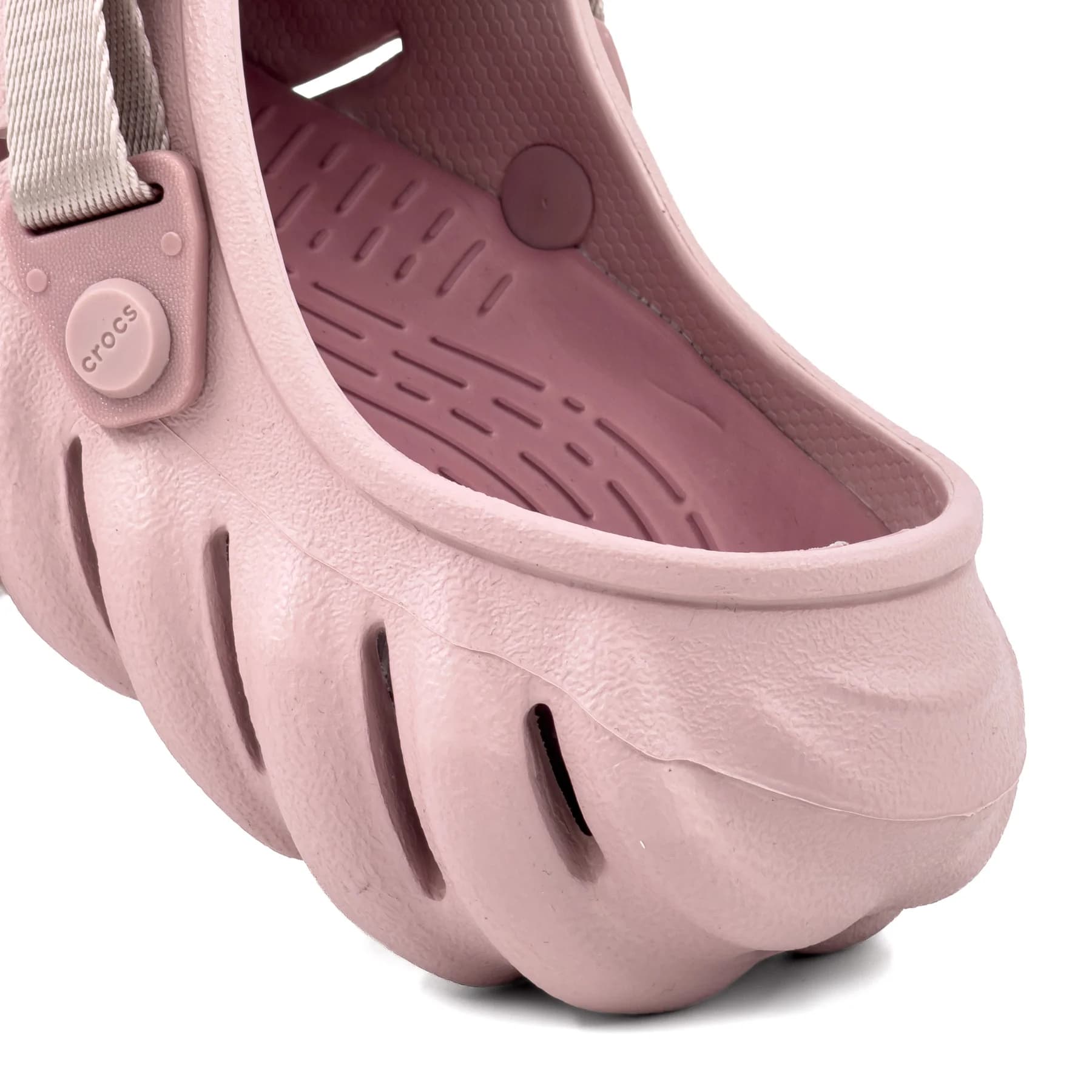 کراکس اکو کلاگ صورتی پاستلی زنانه | Crocs Echo Clog — تصویر ۵