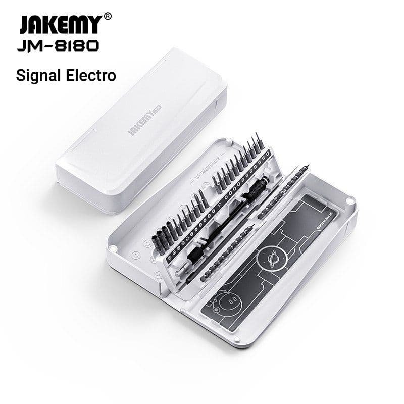 ست پیچ گوشتی 47 عددی جاکمی مدل JAKEMY JM-8180 A/B — تصویر ۷