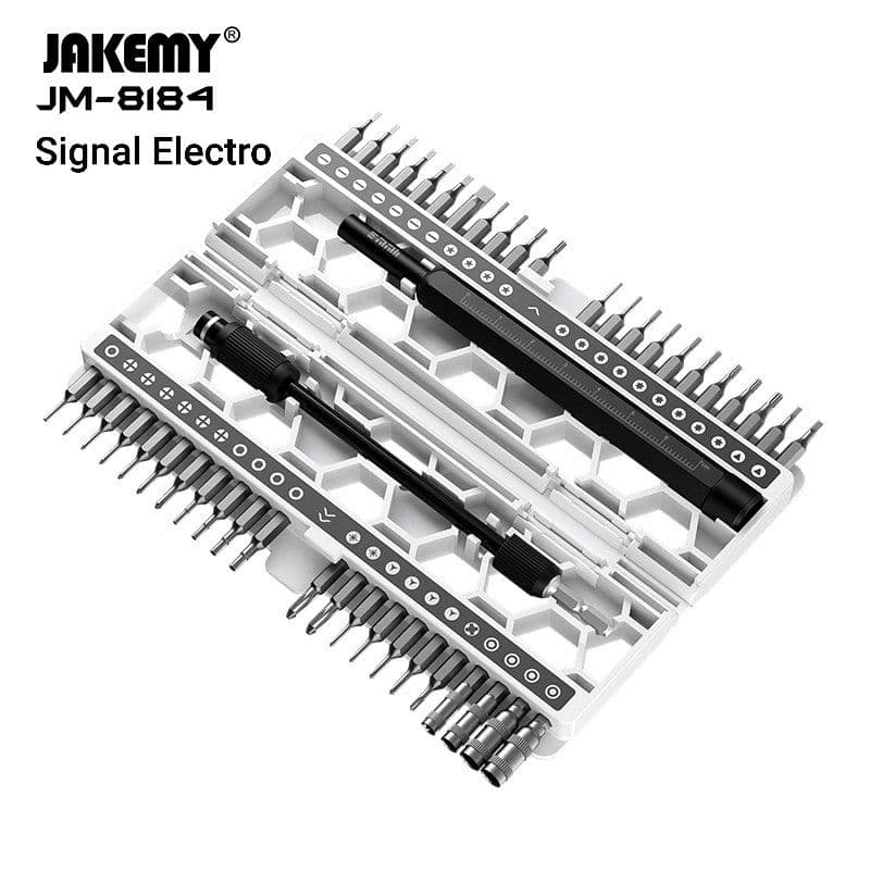 ست پیچ گوشتی 47 عددی جاکمی مدل JAKEMY JM-8180 A/B — تصویر ۶