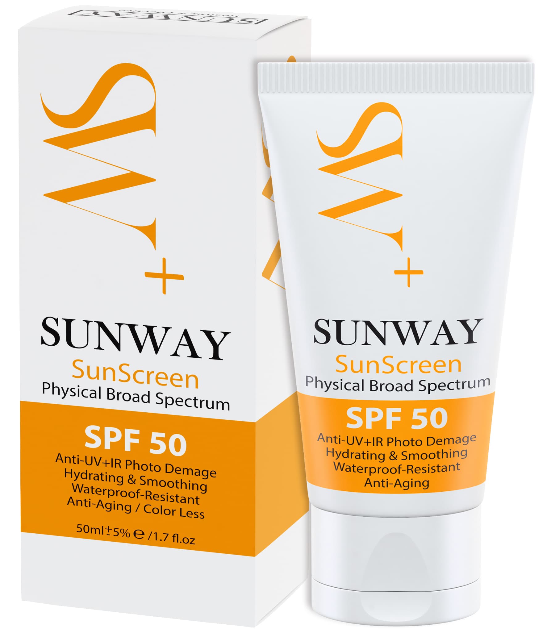 کرم ضد آفتاب بی رنگ سان وی SPF 50