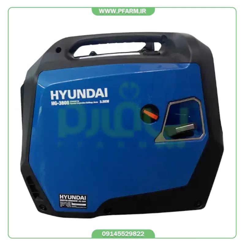 موتور برق اینورتر سایلنت هیوندای ۴ کیلووات مدل HG-4008 — تصویر ۲