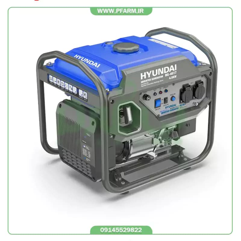 موتور برق بنزینی هیوندای اینورتری HG-4517