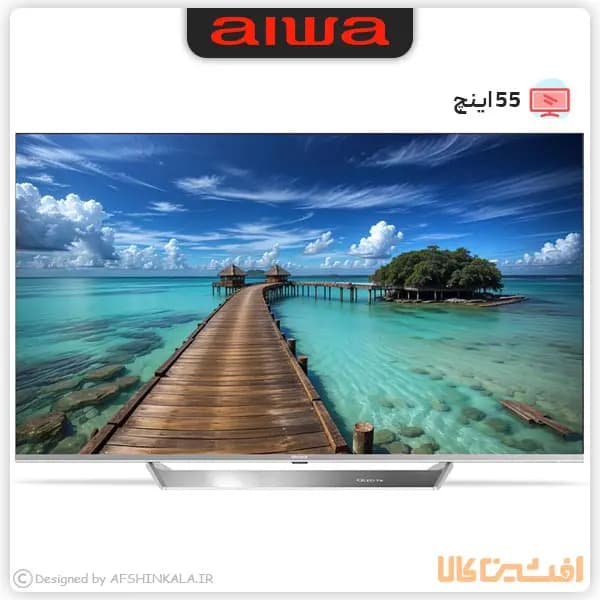 تلویزیون 55 اینچ کیو ال ای دی هوشمند آیوا مدل ZQ-GX5D55UHD — تصویر ۲