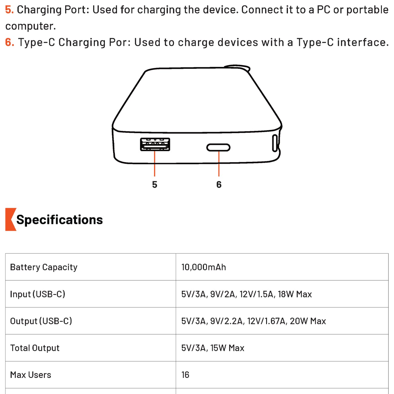 مودم جیبی 4G LTE و پاوربانک 10000 میلیآمپر پورودو مدل PDPBFCH087 — تصویر ۱۲