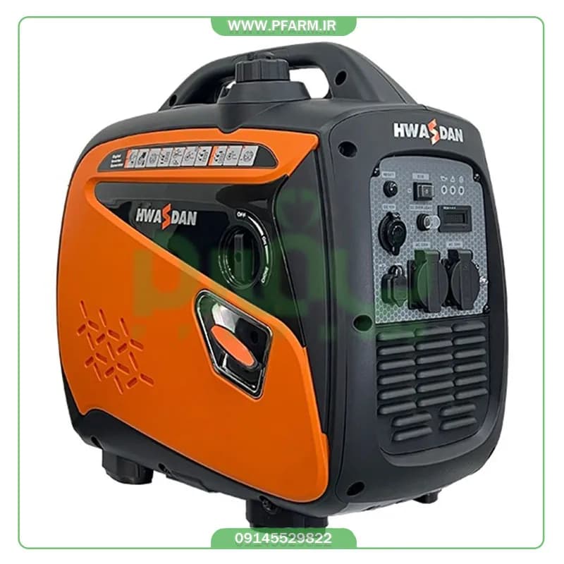 موتور برق سایلنت 3.5 کیلووات هواسدان H4450iS-K — تصویر ۶