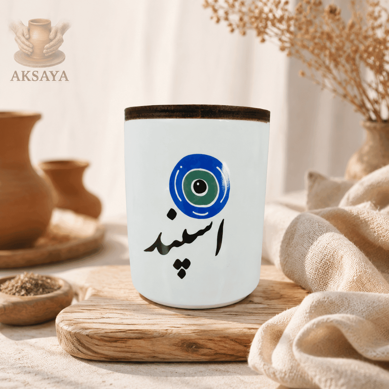 بانکه سرامیکی تکست ست ۱۰ عددی — تصویر ۱۰