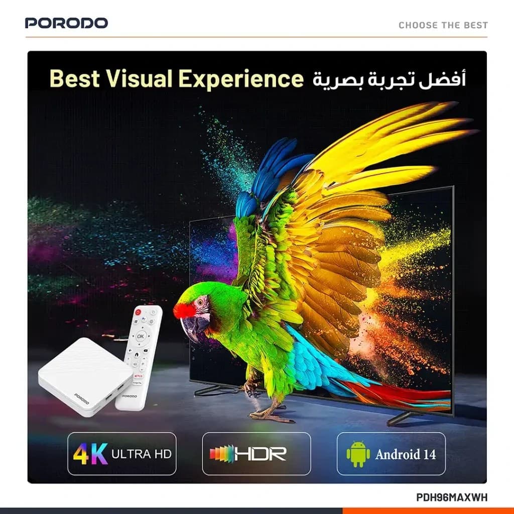 اندروید باکس پرودو مدل EchoBox 4K حافظه 16GB — تصویر ۴