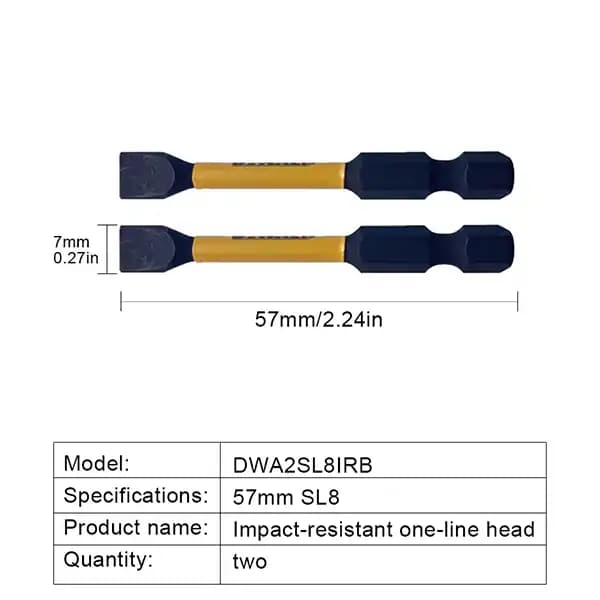 سرپیچگوشتی نوکتخت دیوالت مدل DWA2SL8IRB — تصویر ۳