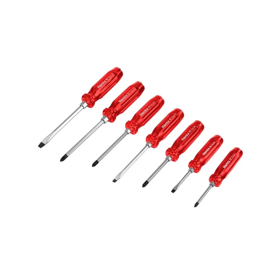 پیچ گوشتی ضربه خور سری 7 عددی رونیکس مدل RH-2906 — تصویر ۲