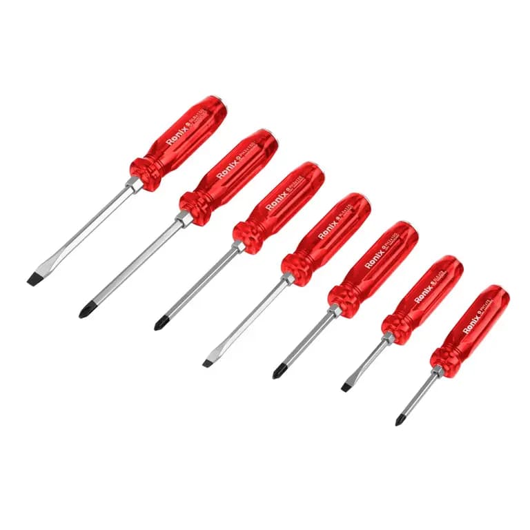 پیچ گوشتی ضربه خور سری 7 عددی رونیکس مدل RH-2906 — تصویر ۶