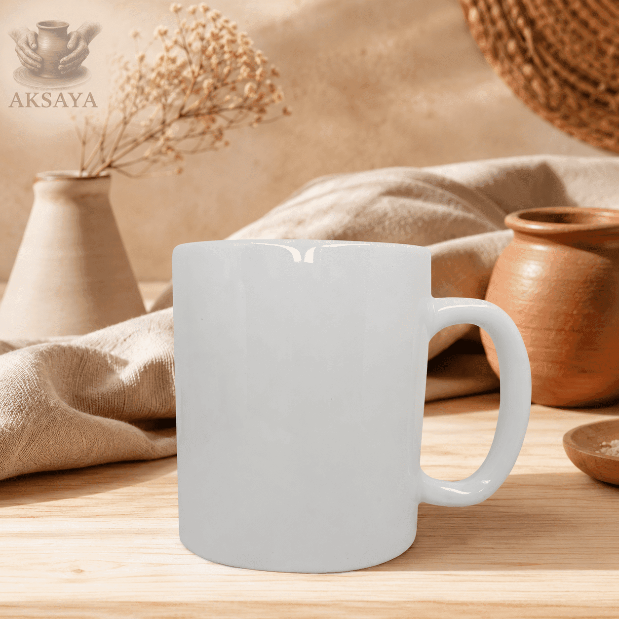 ماگ سرامیکی استوانه ای — تصویر ۲