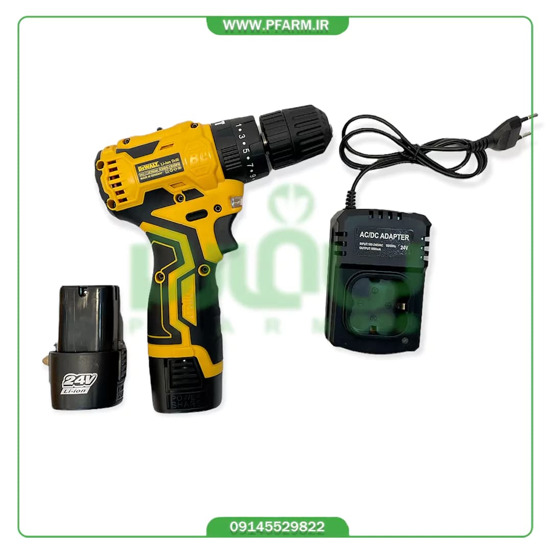 دریل شارژی دیوالت 24 ولت | DeWalt