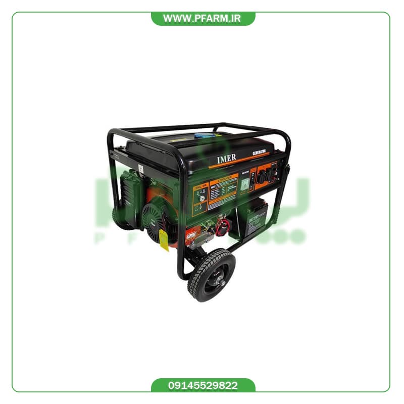 موتور برق ایمر مدل LT9000EB بنزینی استارتی ۷.۵ کیلووات — تصویر ۶