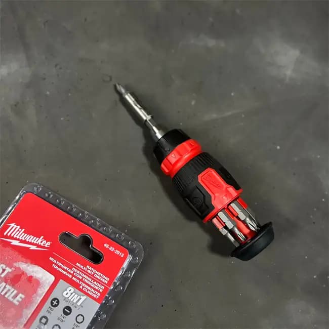 پیچ گوشتی چند کاره میلواکی مدل Milwaukee 48-22-2913 — تصویر ۶