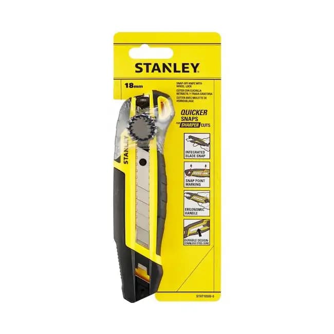 کاتر 18 میلی‌متری استنلی مدل STANLEY STHT10500-0 — تصویر ۴
