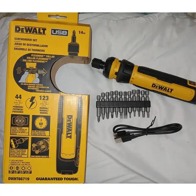 پیچگوشتی شارژی دیوالت مدل DEWALT DWHT66719 — تصویر ۷