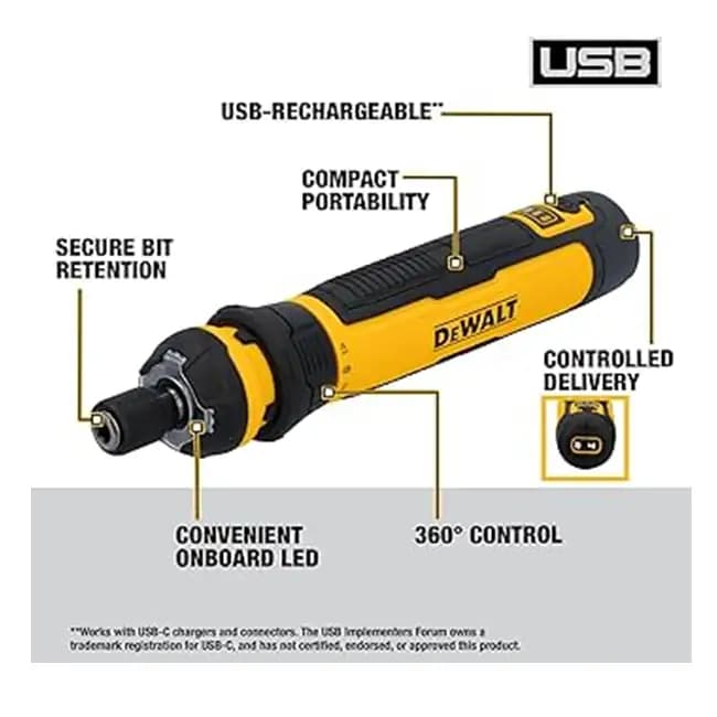 پیچگوشتی شارژی دیوالت مدل DEWALT DWHT66719 — تصویر ۴