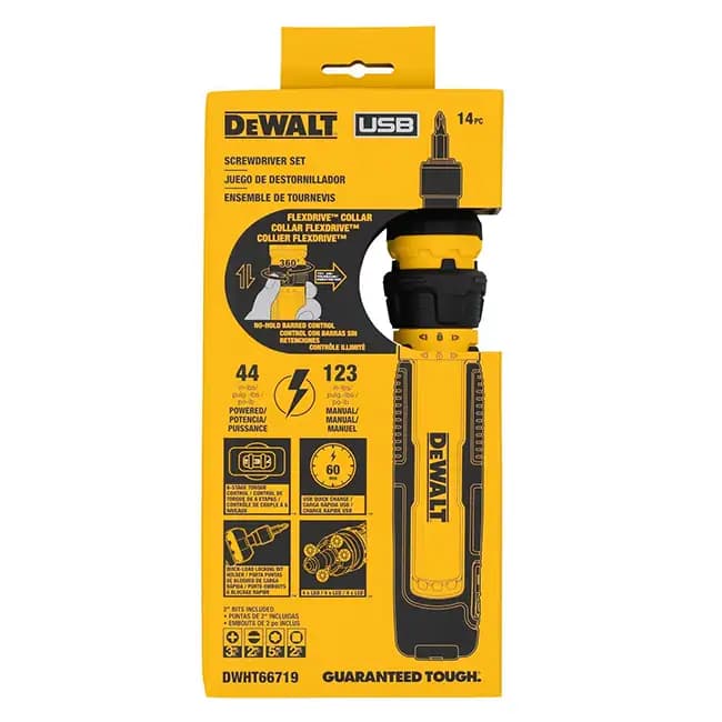 پیچگوشتی شارژی دیوالت مدل DEWALT DWHT66719 — تصویر ۵