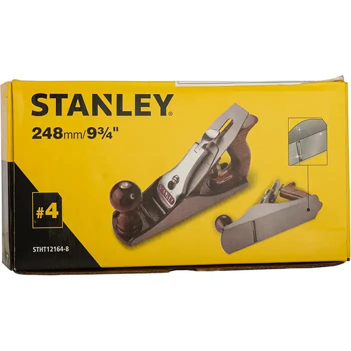 رنده دستی استنلی مدل Stanley STHT121648 با دسته چوبی — تصویر ۱۲
