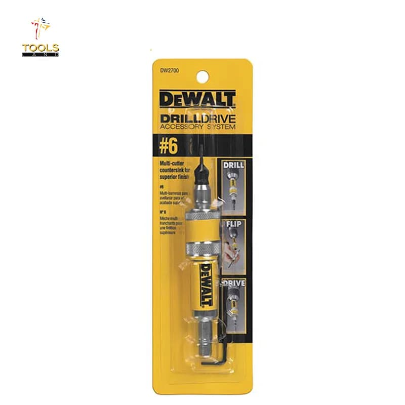 مته خزینه دو طرف دیوالت مدل DW2700 — تصویر ۶