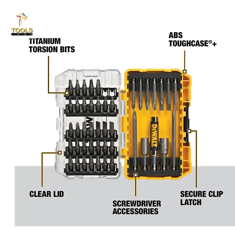 مجموعه 40 عددی رابط و سرپیچگوشتی دیوالت مدل DW2166 — تصویر ۱۱