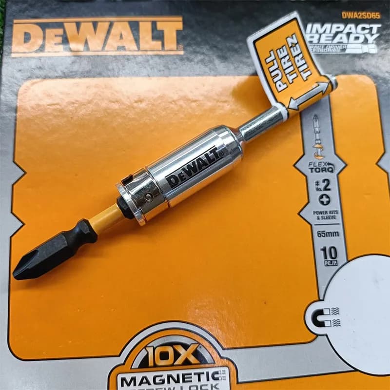 بیت 10 عددی دو سر با رابط مگنت دیوالت DWA2SD65 — تصویر ۱۰