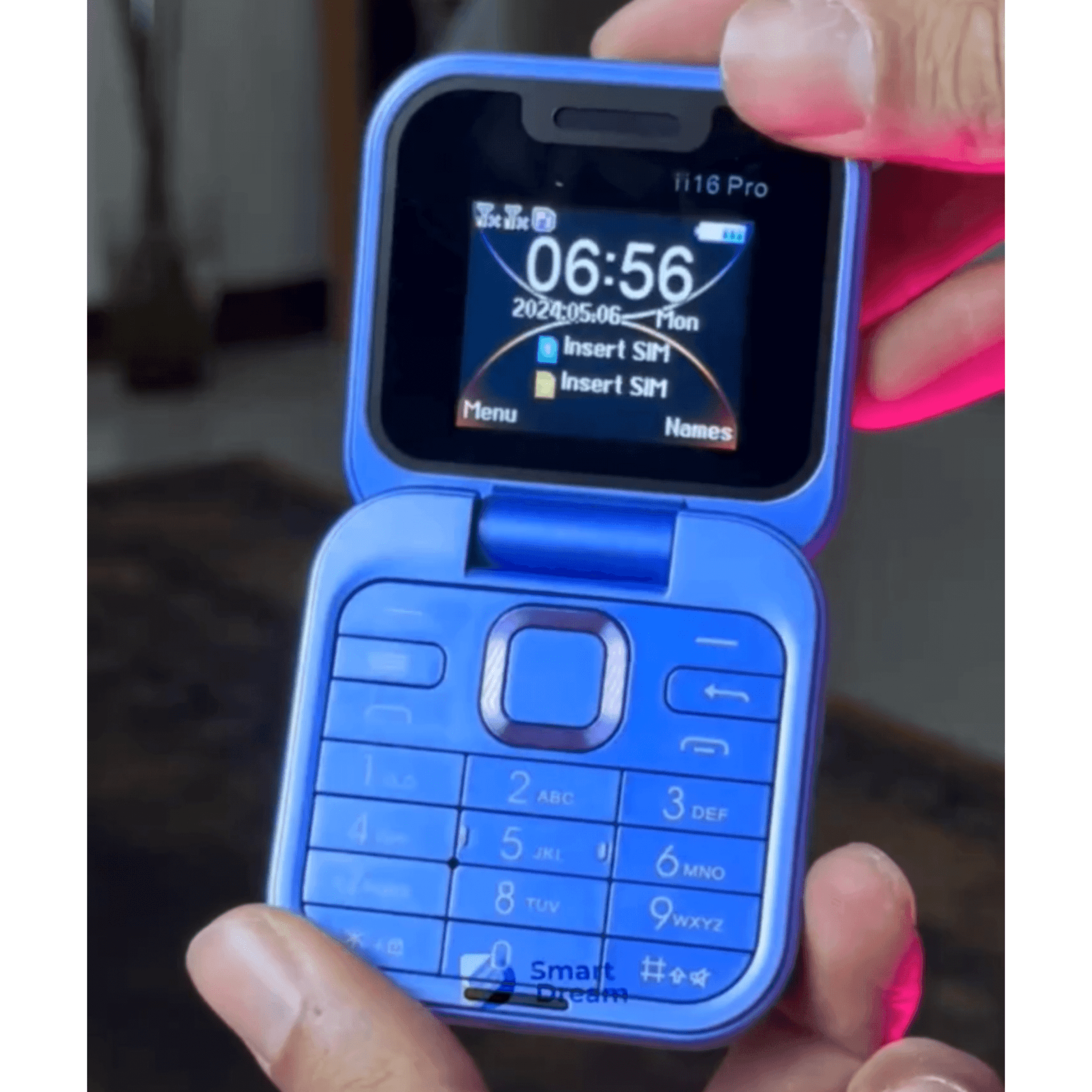 گوشی تاشو سروو مدل i16 Pro دوسیمکارت + رجیستر — تصویر ۴