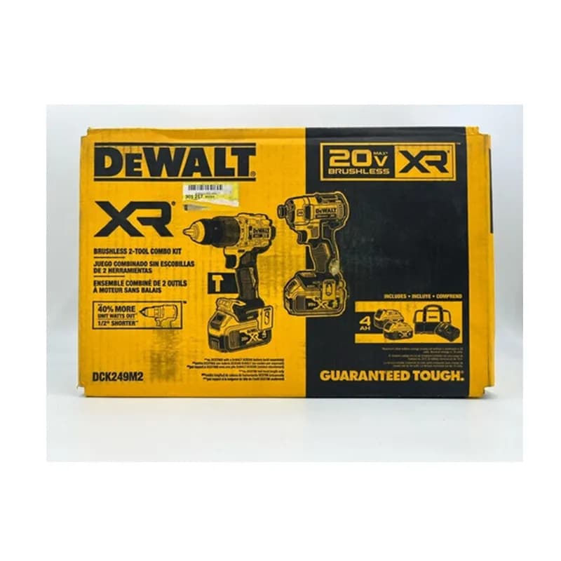 دریل شارژی و امپکت دیوالت مدل Dck249m2 — تصویر ۷